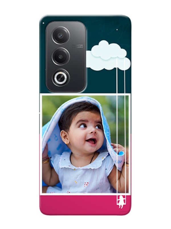 Custom Oppo A3 Pro 5G custom phone covers: Cute Girl with Cloud Design