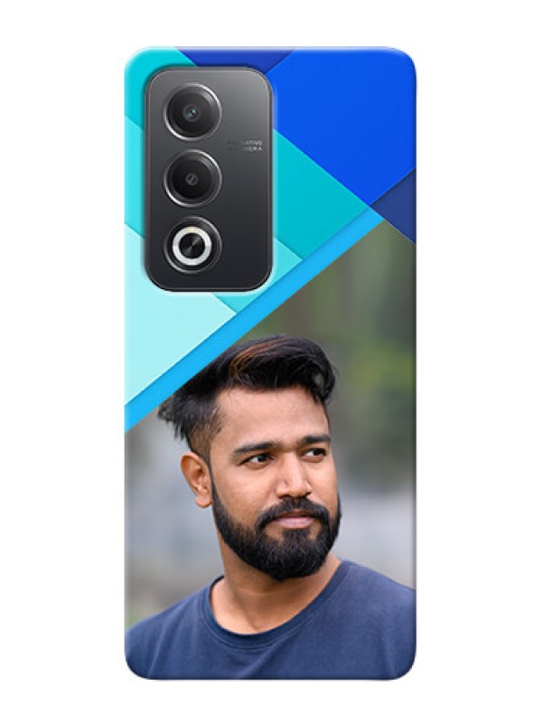 Custom Oppo A3 Pro 5G Phone Cases Online: Blue Abstract Cover Design