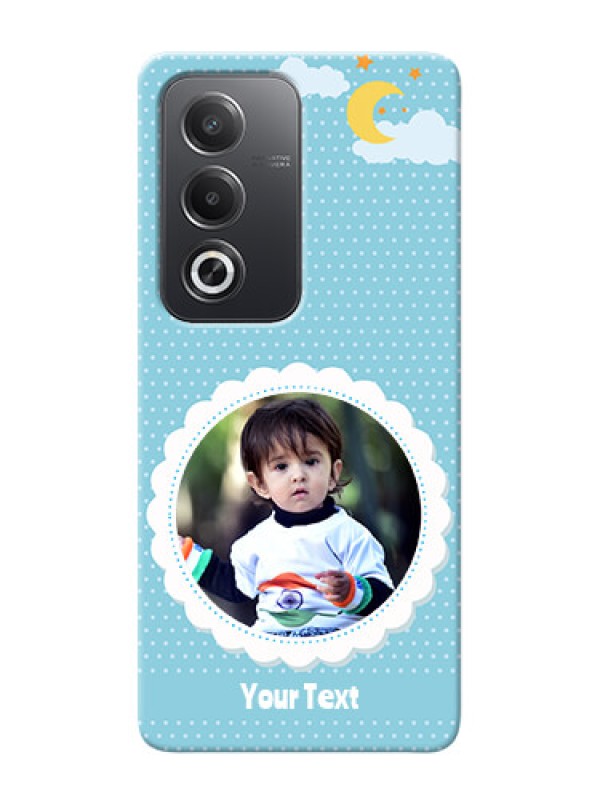 Custom Oppo A3 Pro 5G mobile cases online: violet Pattern Design