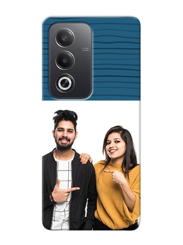 Custom Oppo A3 Pro 5G Custom Phone Cases: Blue Pattern Cover Design