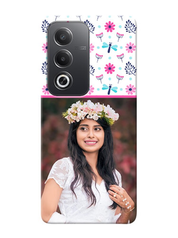 Custom Oppo A3 Pro 5G Mobile Covers: Colorful Flower Design