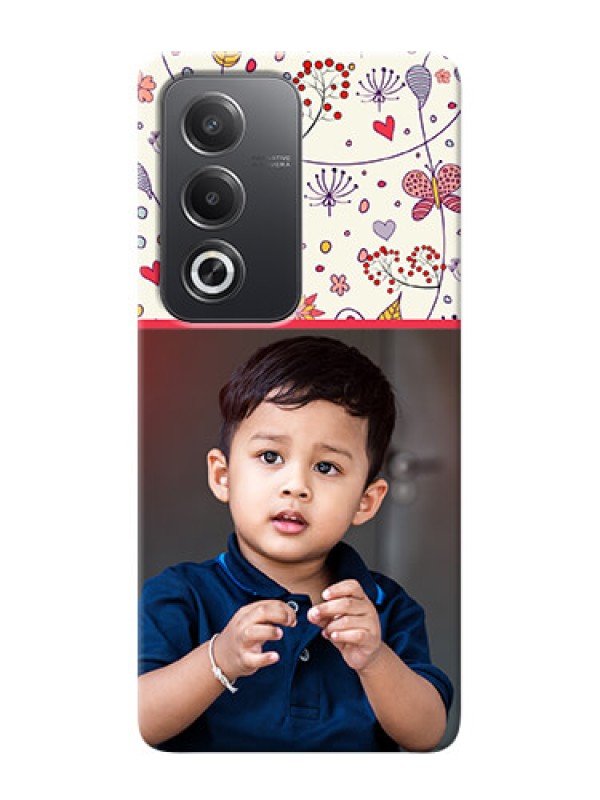 Custom Oppo A3 Pro 5G phone back covers: Premium Floral Design