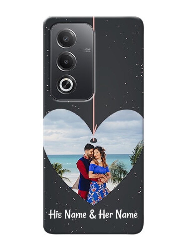 Custom Oppo A3 Pro 5G custom phone cases: Hanging Heart Design