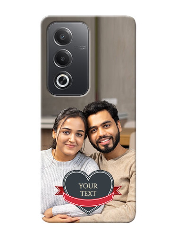 Custom Oppo A3 Pro 5G mobile back covers online: Just Married Couple Design