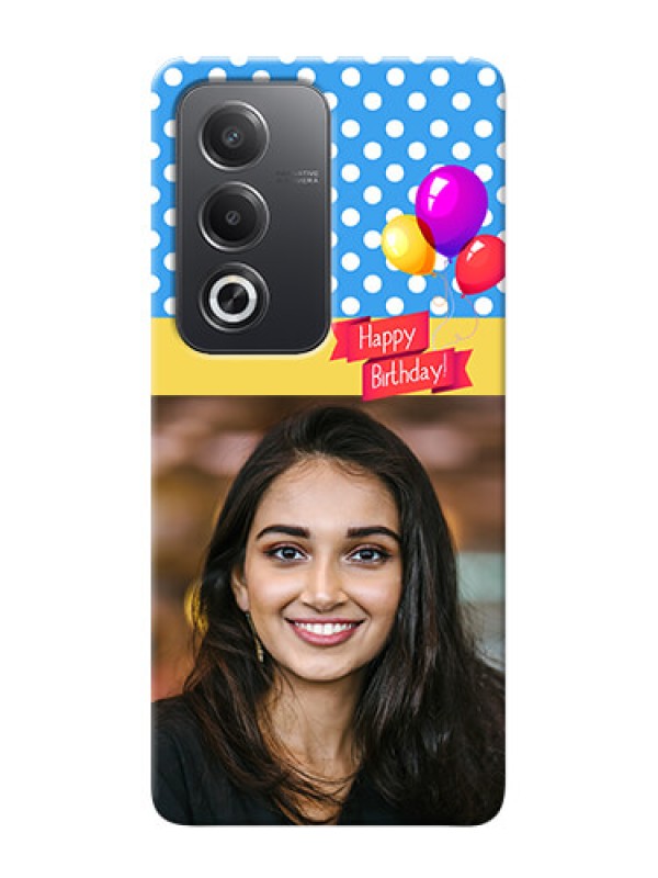 Custom Oppo A3 Pro 5G custom mobile back covers: Happy Birthday Design