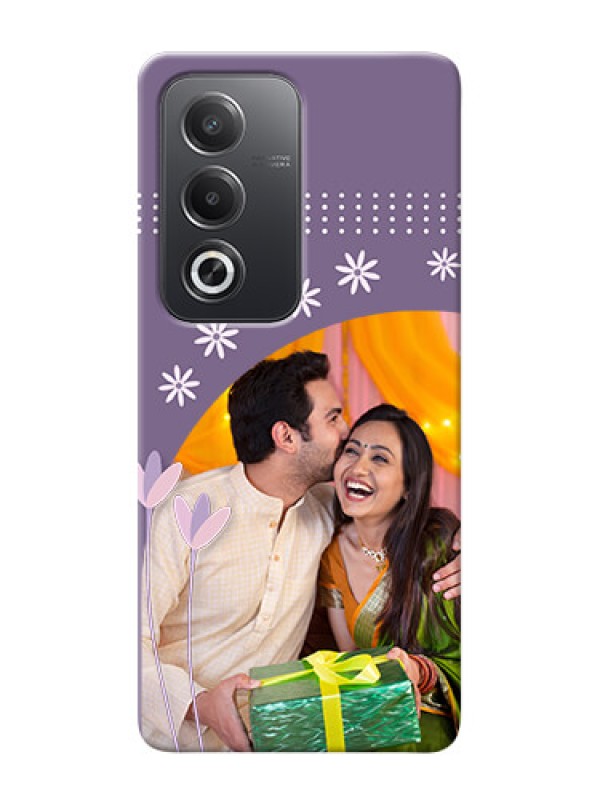 Custom Oppo A3 Pro 5G Phone covers for girls: lavender flowers design