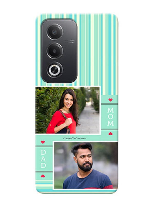 Custom Oppo A3 Pro 5G custom mobile phone covers: Mom And Dad Pic Design