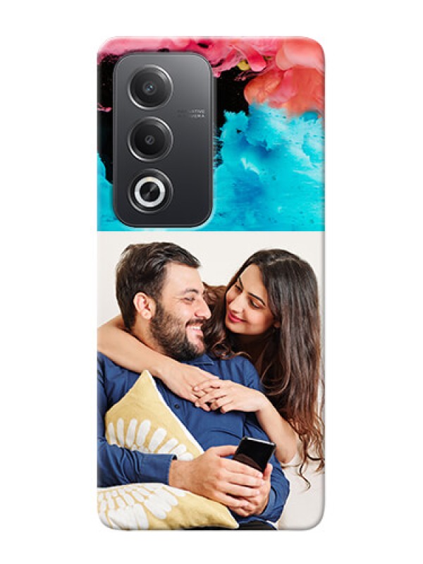 Custom Oppo A3 Pro 5G Mobile Cases: Quote with Acrylic Painting Design