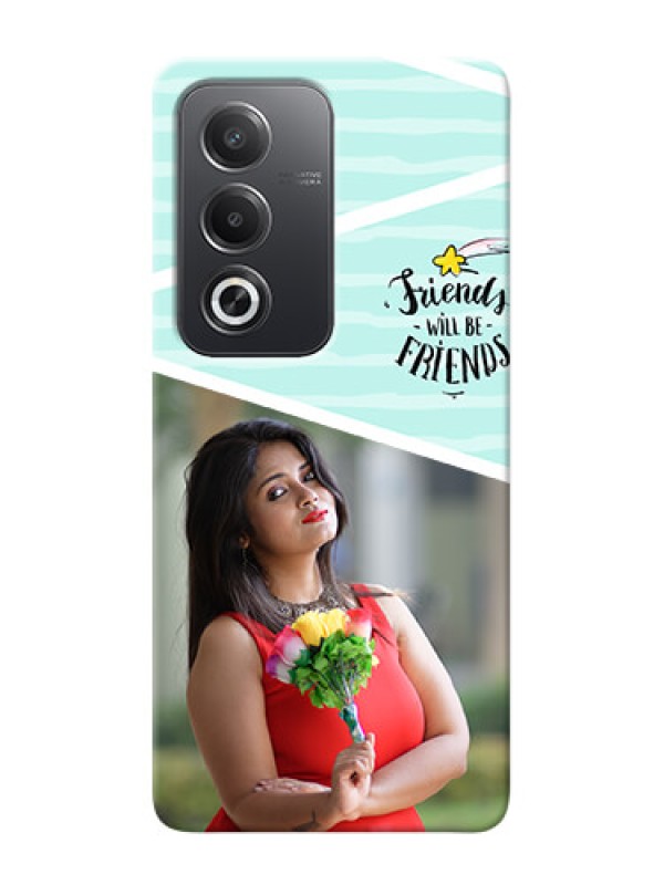 Custom Oppo A3 Pro 5G Mobile Back Covers: Friends Picture Icon Design