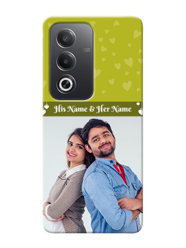 Custom Oppo A3 Pro 5G custom mobile covers: You And Me Heart Design