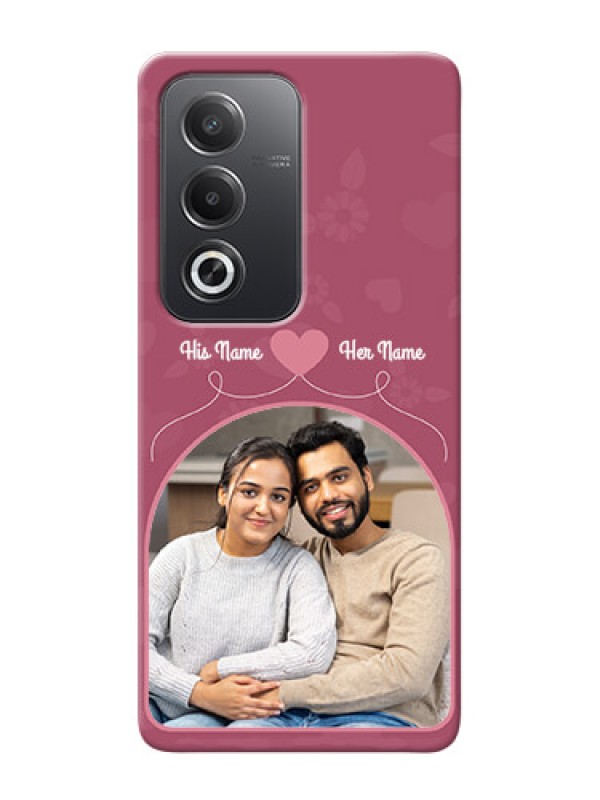 Custom Oppo A3 Pro 5G mobile phone covers: Love Floral Design