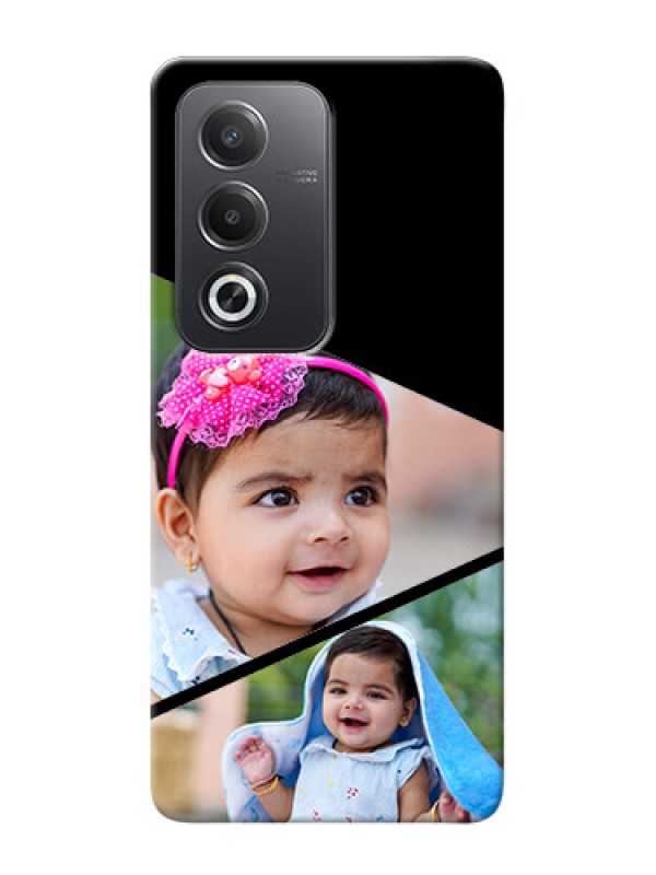 Custom Oppo A3 Pro 5G mobile back covers online: Semi Cut Design