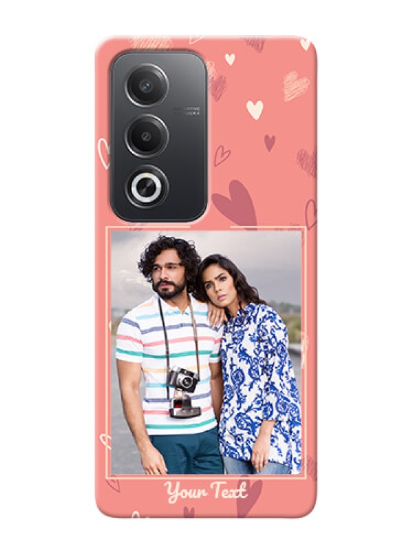 Custom Oppo A3 Pro 5G custom mobile phone cases: love doodle art Design