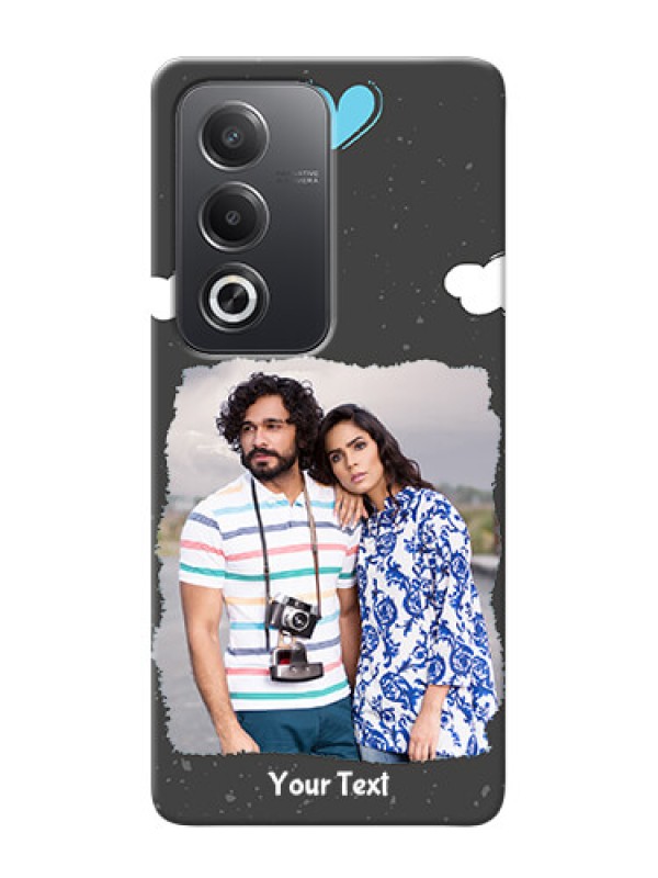 Custom Oppo A3 Pro 5G Mobile Back Covers: splashes with love doodles Design