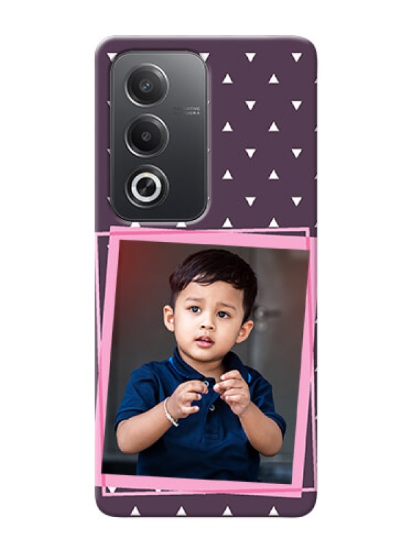 Custom Oppo A3 Pro 5G Phone Cases: Triangle Pattern Dotted Design