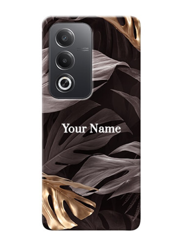 Custom Oppo A3 Pro 5G Personalised Phone Case with Wild Leaves digital paint Design