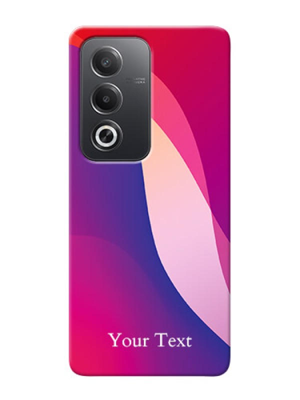 Custom Oppo A3 Pro 5G Personalized Phone Case with Digital abstract Overlap Design