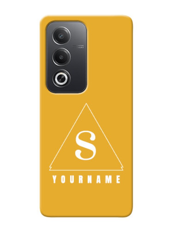 Custom Oppo A3 Pro 5G Personalized Phone Case with simple triangle Design