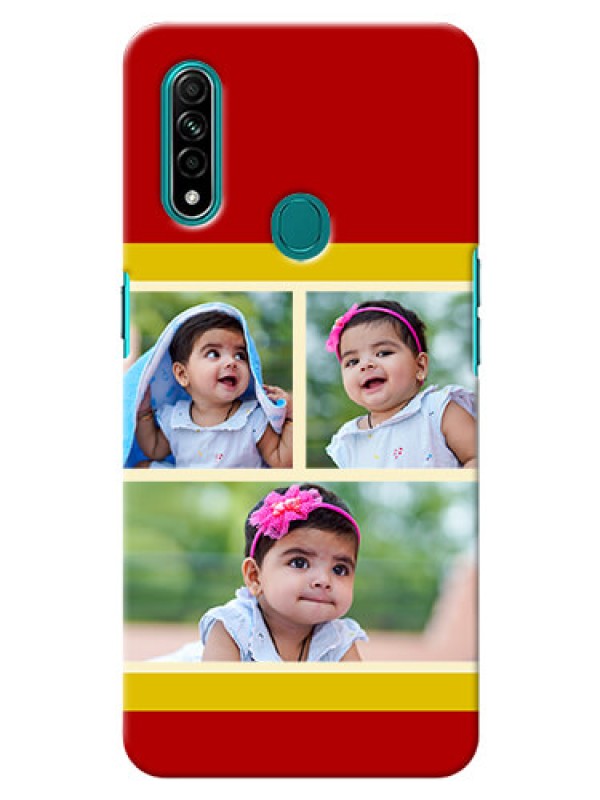 Custom Oppo A31 mobile phone cases: Multiple Pic Upload Design