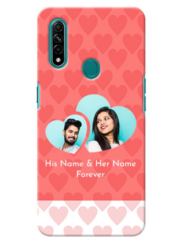 Custom Oppo A31 personalized phone covers: Couple Pic Upload Design