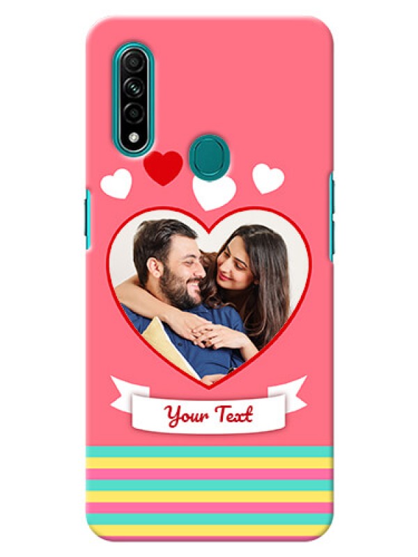 Custom Oppo A31 Personalised mobile covers: Love Doodle Design