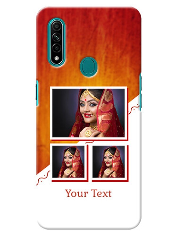 Custom Oppo A31 Personalised Phone Cases: Wedding Memories Design  