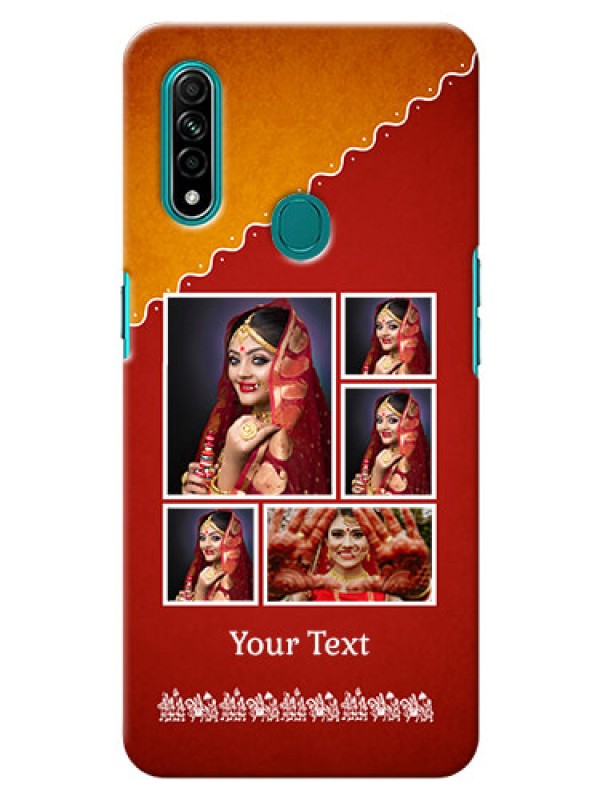 Custom Oppo A31 customized phone cases: Wedding Pic Upload Design