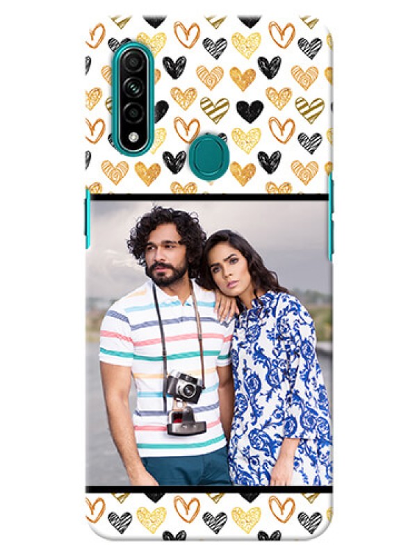Custom Oppo A31 Personalized Mobile Cases: Love Symbol Design