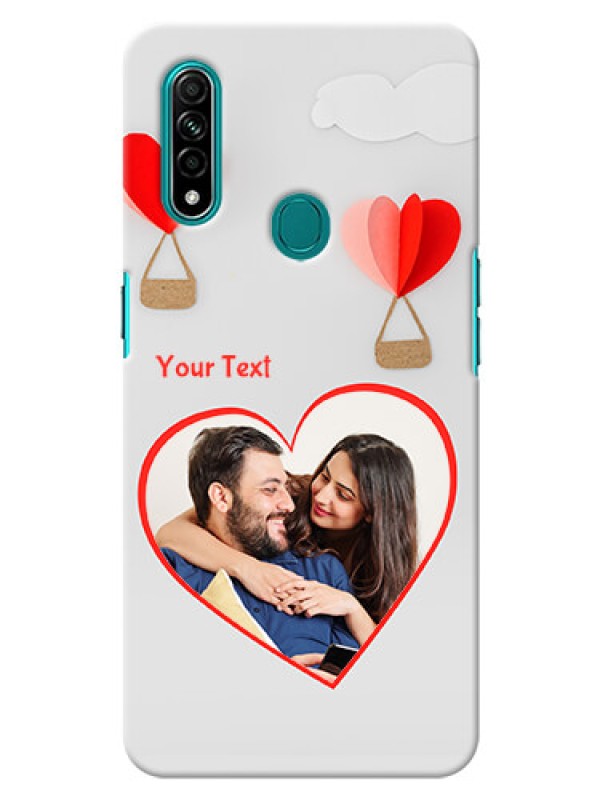 Custom Oppo A31 Phone Covers: Parachute Love Design