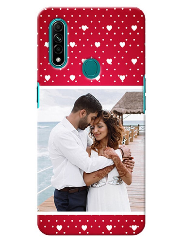 Custom Oppo A31 custom back covers: Hearts Mobile Case Design