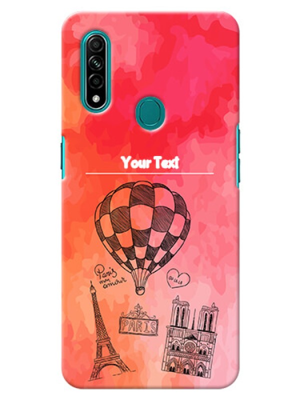 Custom Oppo A31 Personalized Mobile Covers: Paris Theme Design