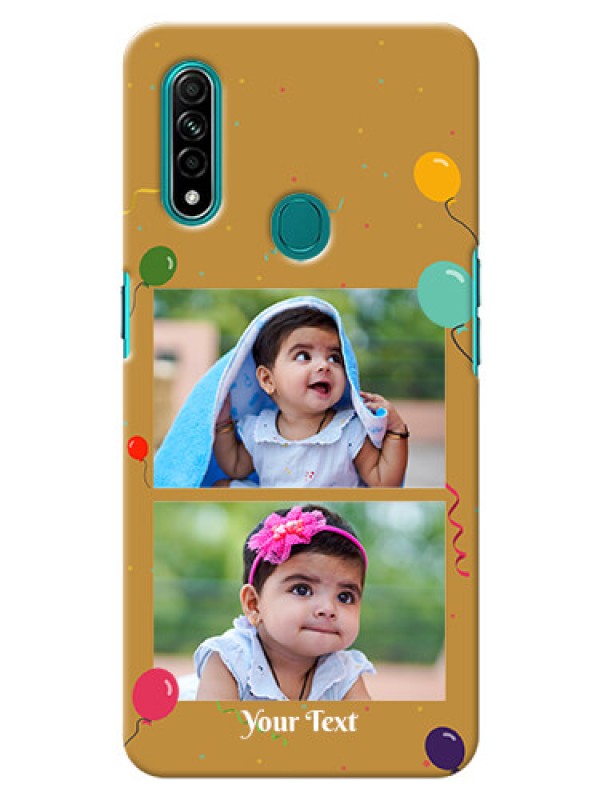 Custom Oppo A31 Phone Covers: Image Holder with Birthday Celebrations Design