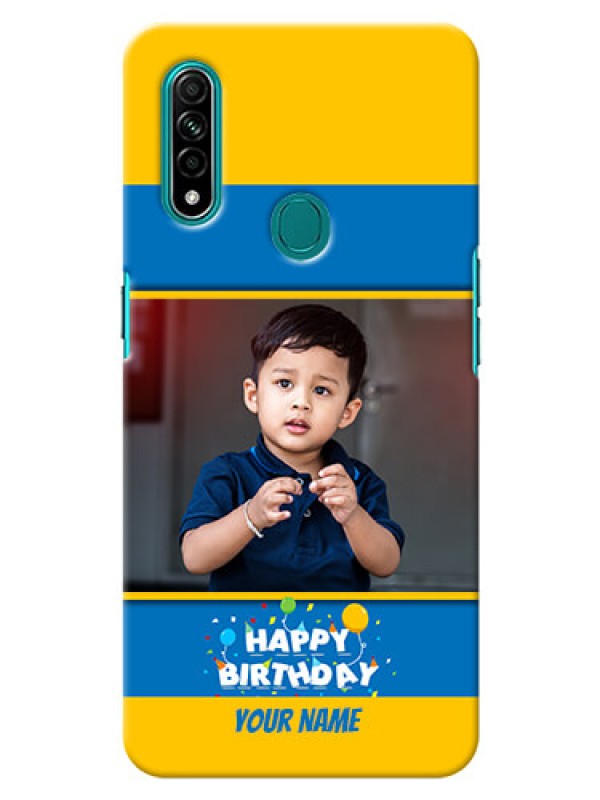 Custom Oppo A31 Mobile Back Covers Online: Birthday Wishes Design