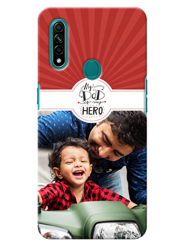 Custom Oppo A31 custom mobile phone cases: My Dad Hero Design