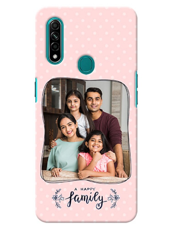 Custom Oppo A31 Personalized Phone Cases: Family with Dots Design