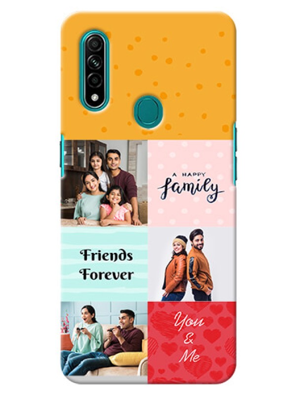 Custom Oppo A31 Customized Phone Cases: Images with Quotes Design