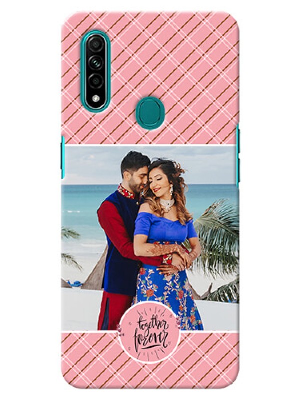 Custom Oppo A31 Mobile Covers Online: Together Forever Design
