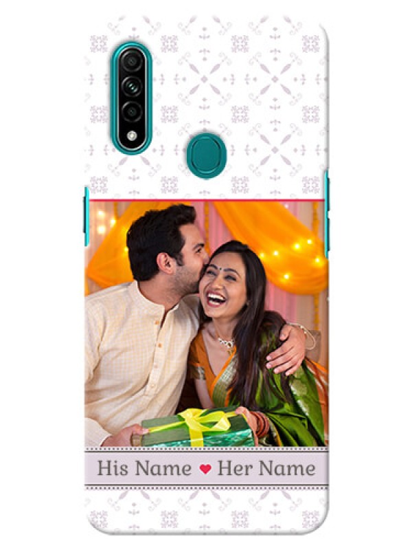 Custom Oppo A31 Phone Cases with Photo and Ethnic Design