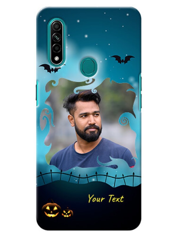 Custom Oppo A31 Personalised Phone Cases: Halloween frame design