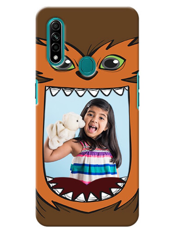 Custom Oppo A31 Phone Covers: Owl Monster Back Case Design
