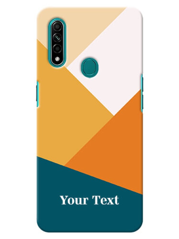 Custom Oppo A31 Custom Phone Cases: Stacked Multi-colour Design