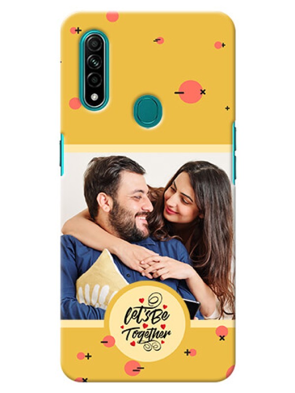 Custom Oppo A31 Back Covers: Lets be Together Design