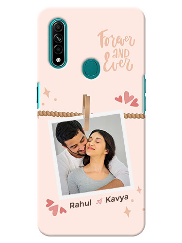 Custom Oppo A31 Phone Back Covers: Forever and ever love Design