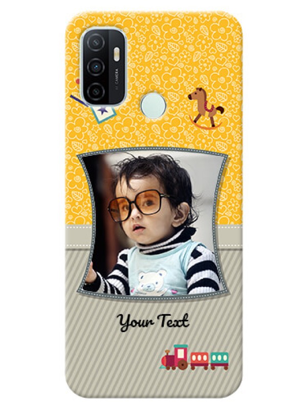 Custom Oppo A33 2020 Mobile Cases Online: Baby Picture Upload Design