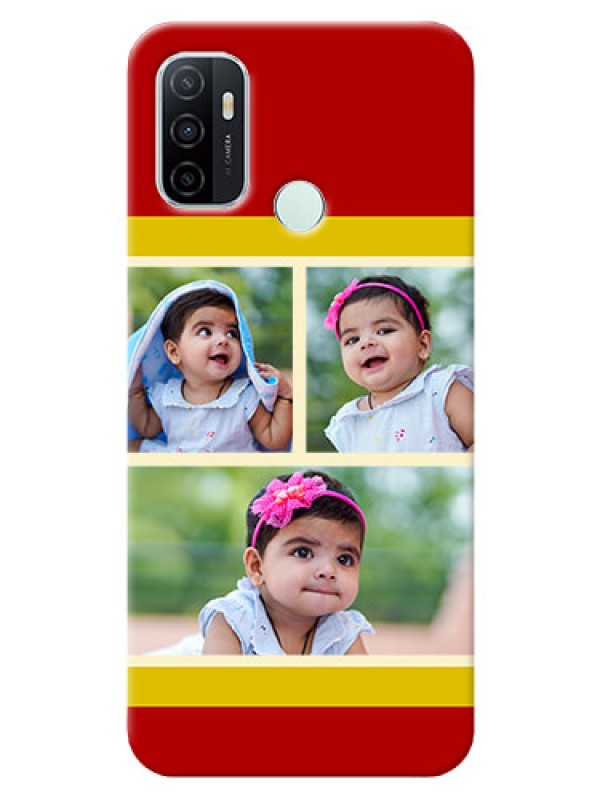 Custom Oppo A33 2020 mobile phone cases: Multiple Pic Upload Design