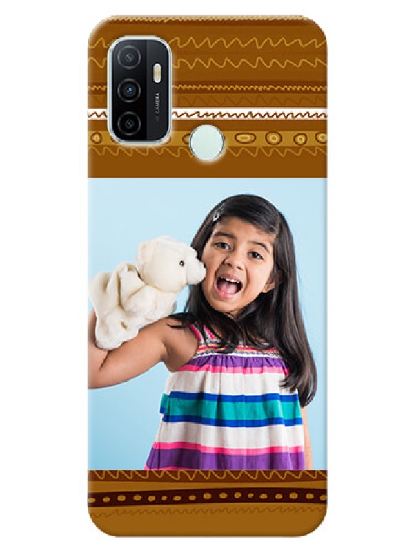 Custom Oppo A33 2020 Mobile Covers: Friends Picture Upload Design 