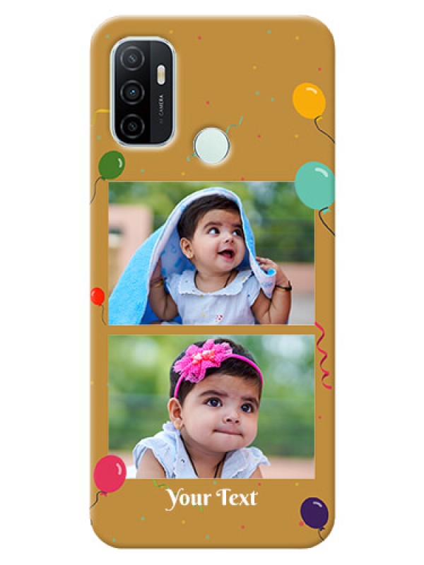 Custom Oppo A33 2020 Phone Covers: Image Holder with Birthday Celebrations Design