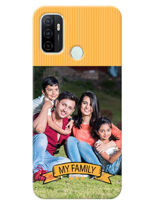 Custom Oppo A33 2020 Personalized Mobile Cases: My Family Design