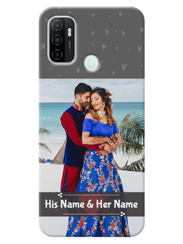Custom Oppo A33 2020 Mobile Covers: Buy Love Design with Photo Online