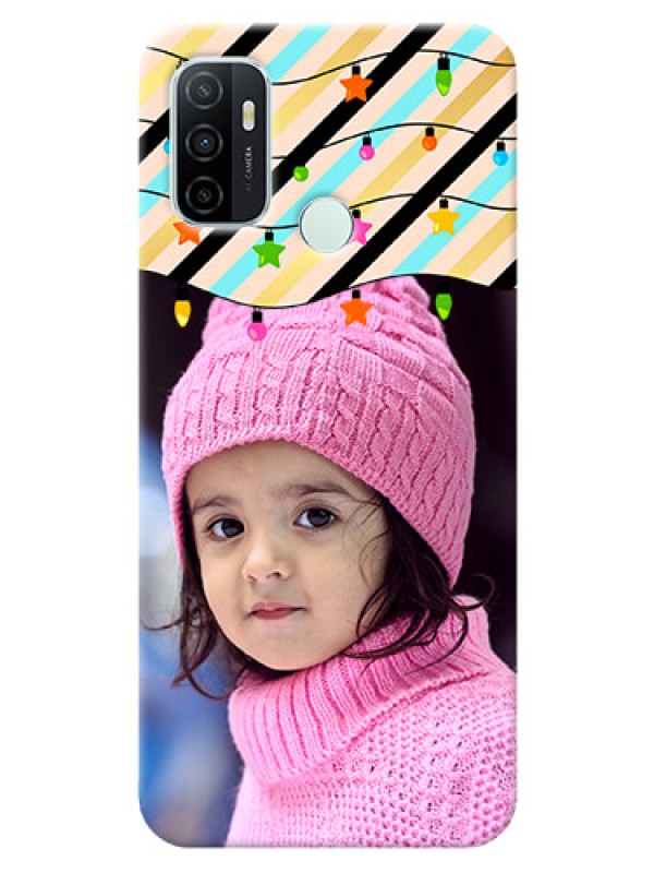 Custom Oppo A33 2020 Personalized Mobile Covers: Lights Hanging Design